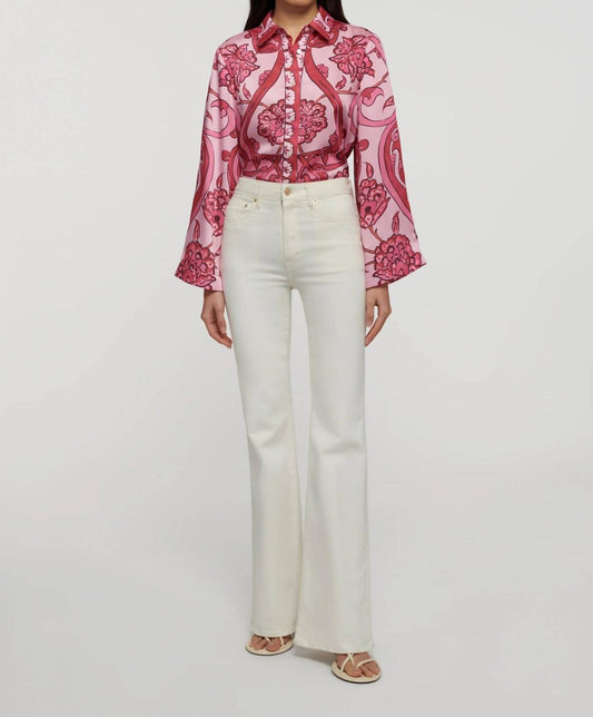 Derek Lam 10 Crosby - Crosby High Rise Flare Jeans