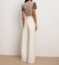 Veronica Beard - Freddy High Rise Extra Wide Leg Jeans