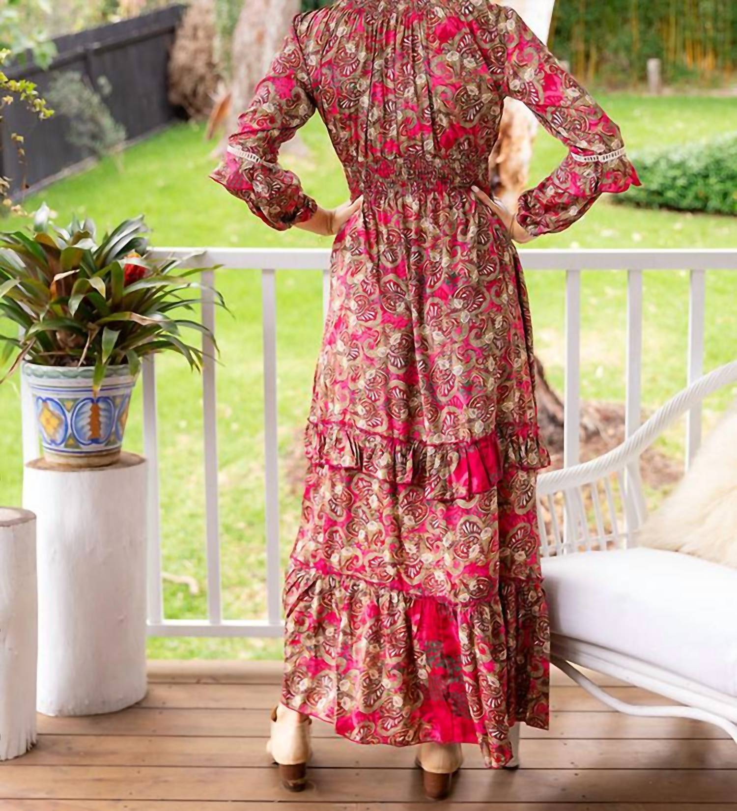 Cienna - Sophia Boho Maxi Dress
