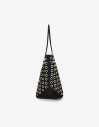 Remi/Reid - Women's Eliana Grommet Canvas Tote Bag