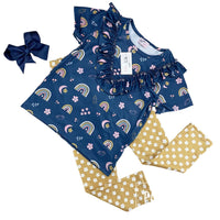 Pete + Lucy - Girls All The Pretty Things Pant Set