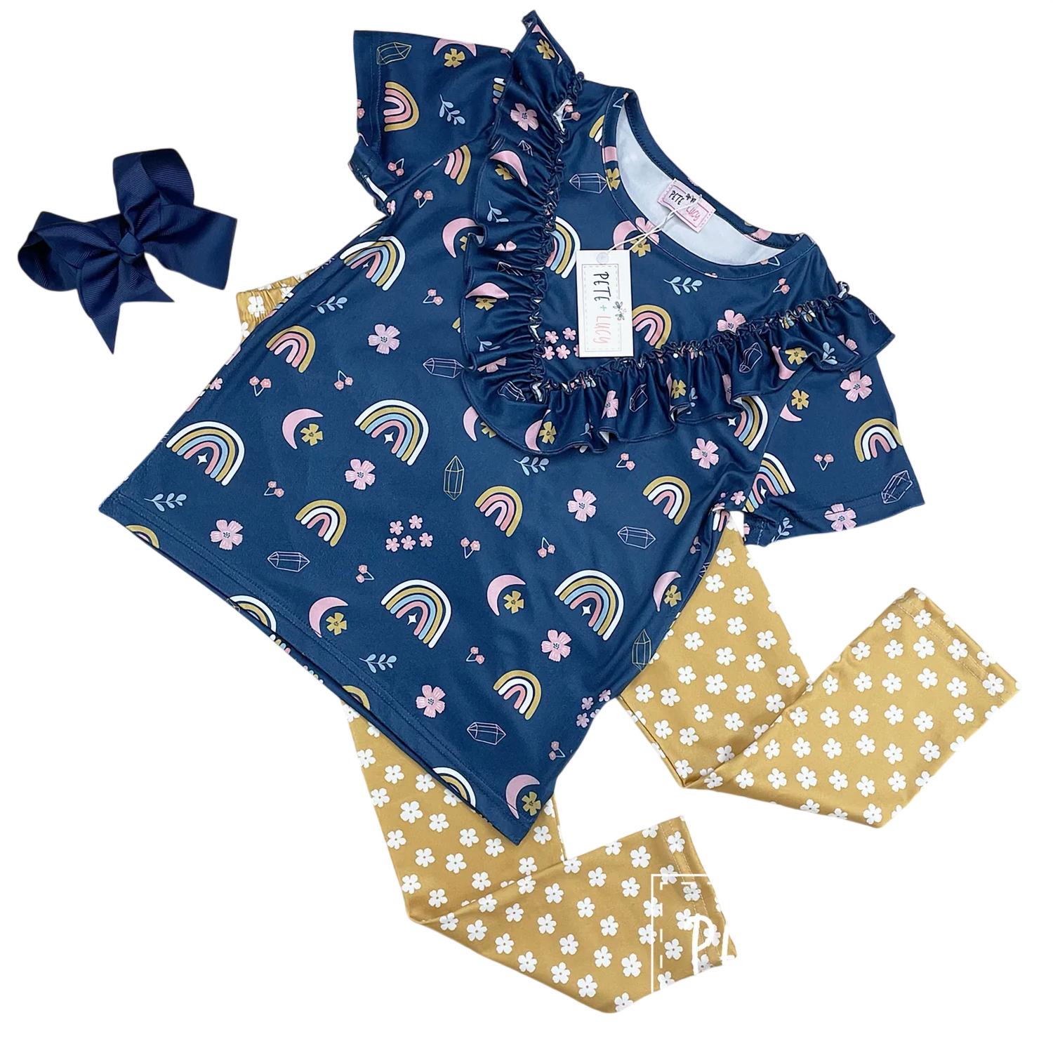 Pete + Lucy - Girls All The Pretty Things Pant Set