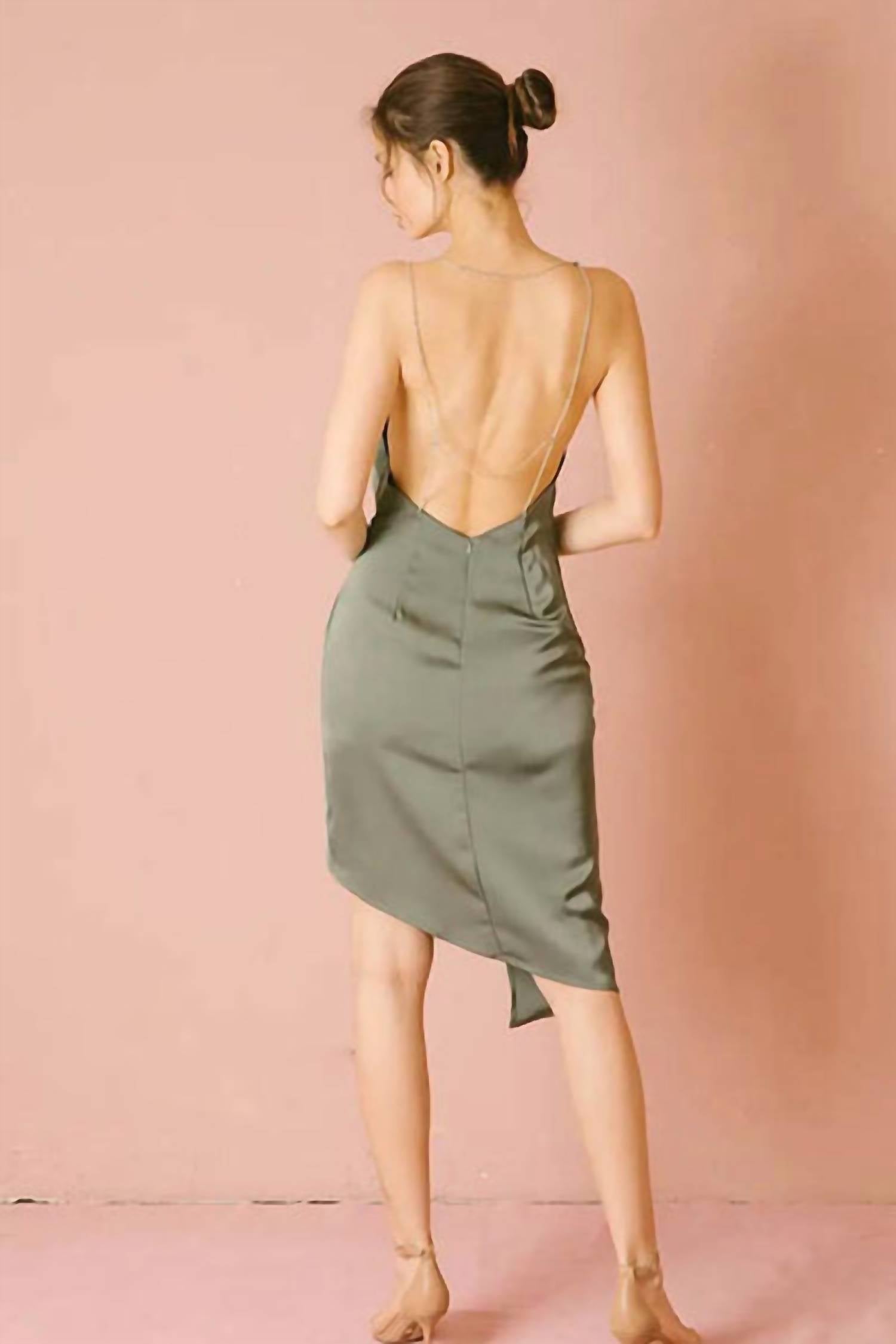 Storia - Asymmetric Midi Dress