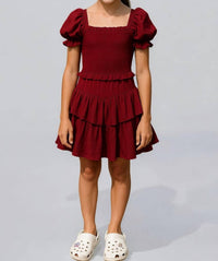 Katie J Nyc - Girl's Lainey Solid Dress