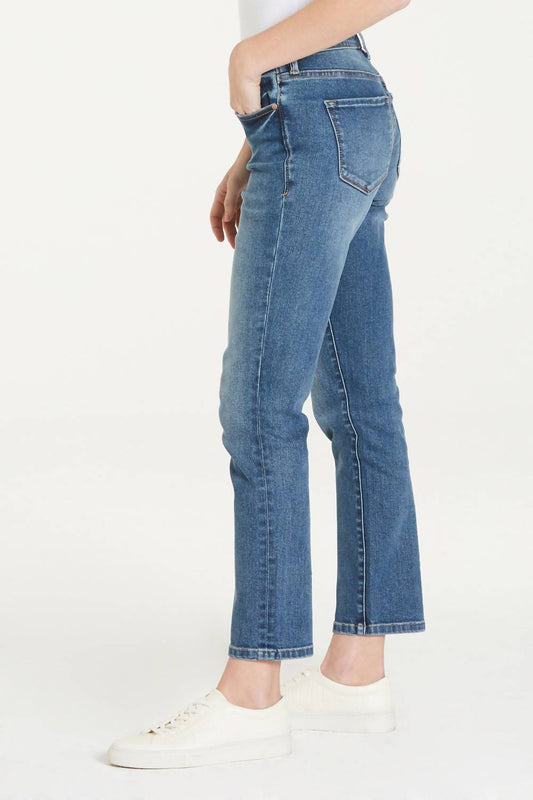 Dear John Denim - Blaire Mid Straight Leg Crop Jeans