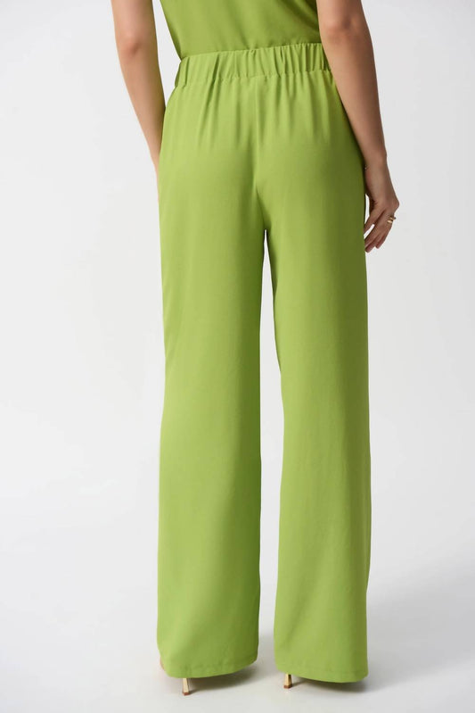 Joseph Ribkoff - Woven Pull On Wide Leg Pants