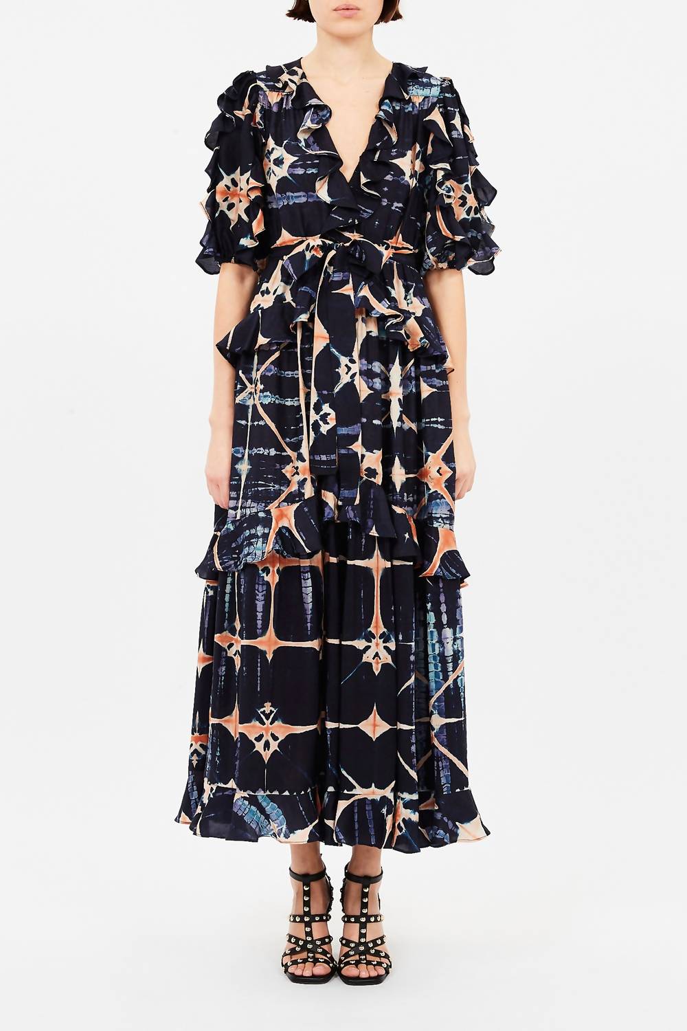 Ulla Johnson - Tida Short Sleeve Midi Dress