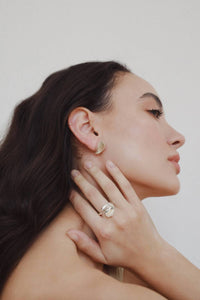 Odette New York - Women's Folded Heart Ring