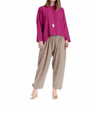 Oh My Gauze! - Abby Long Sleeve Pullover Top