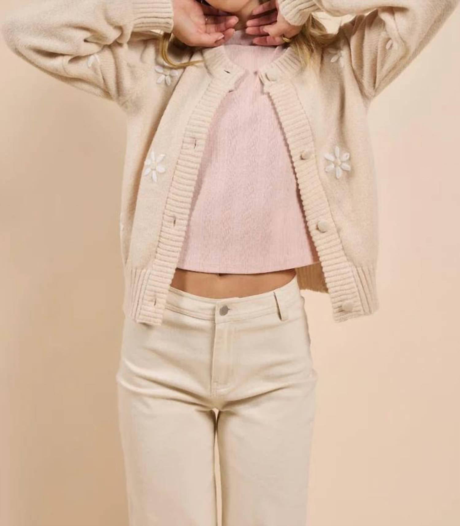 Sadie & Sage - Pretty Daisy Cardigan