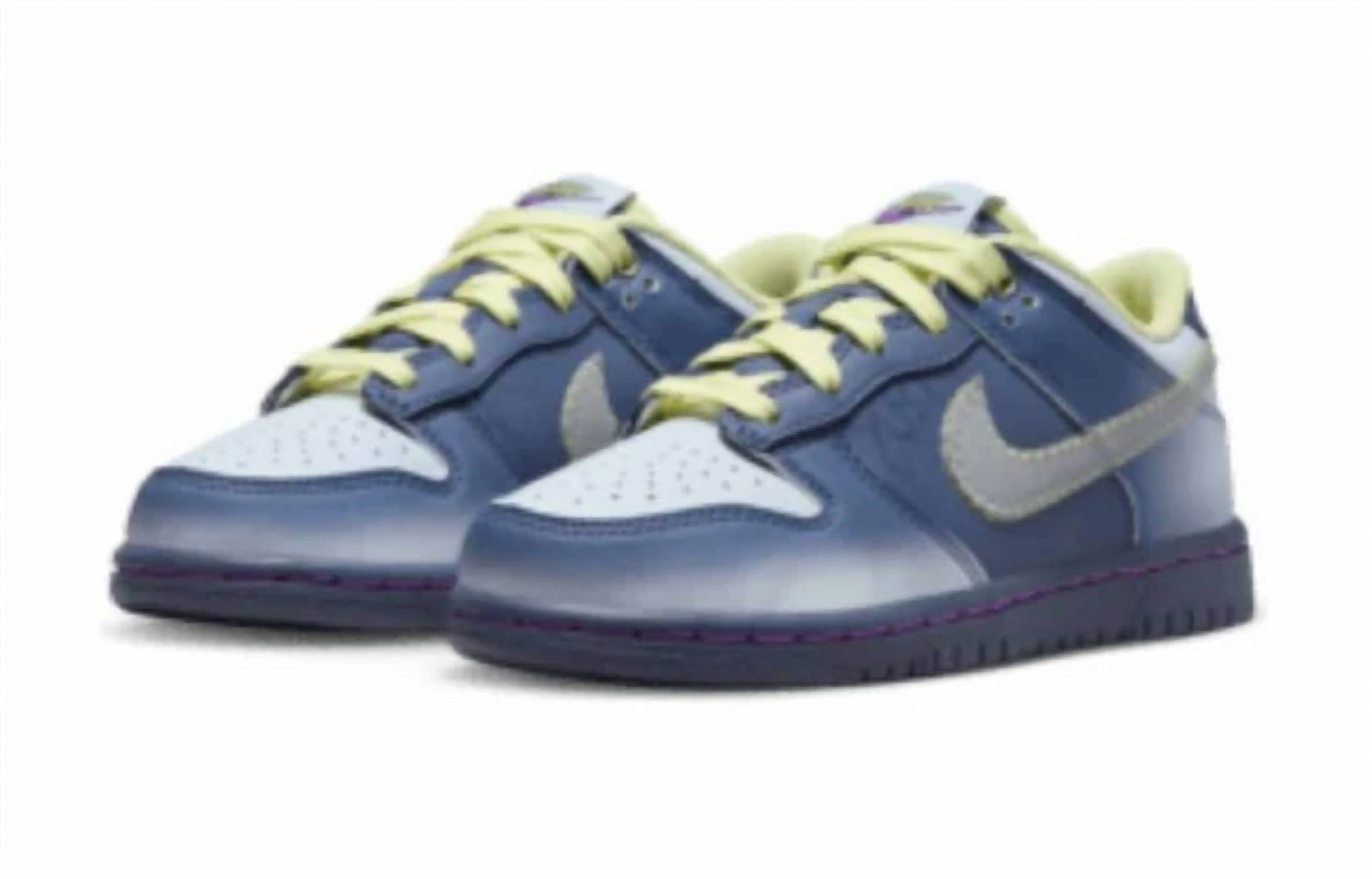 Nike - Pre-School Boy's Dunk Low Frankenstein Shoes