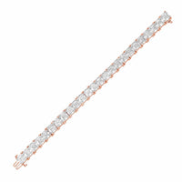 Diana M Jewels - Women's Asscher Lab-Grown Diamond Bracelet (15.00 Ct) - Grand