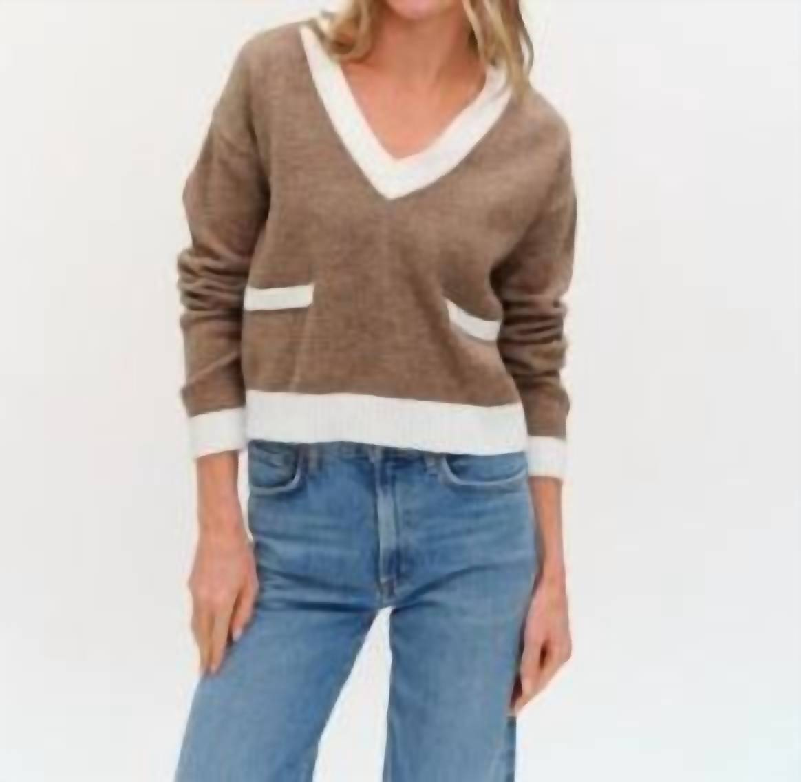 Six/Fifty - Libby V-neck Sweater
