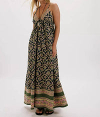 Free People - Sorrento Stroll Printed Maxi Dress