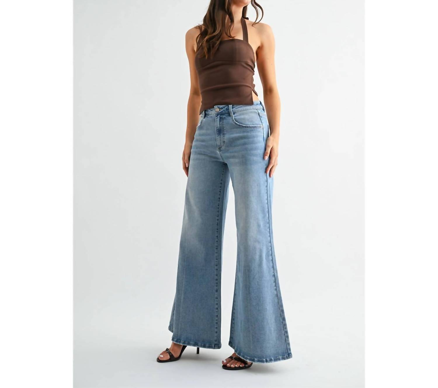 Mica Denim - Paradisis High Rise Wide Leg Jean