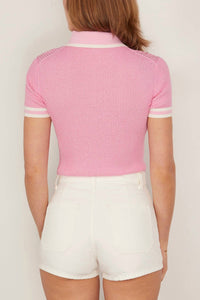Simkhai - Whitten Short Sleeve Polo