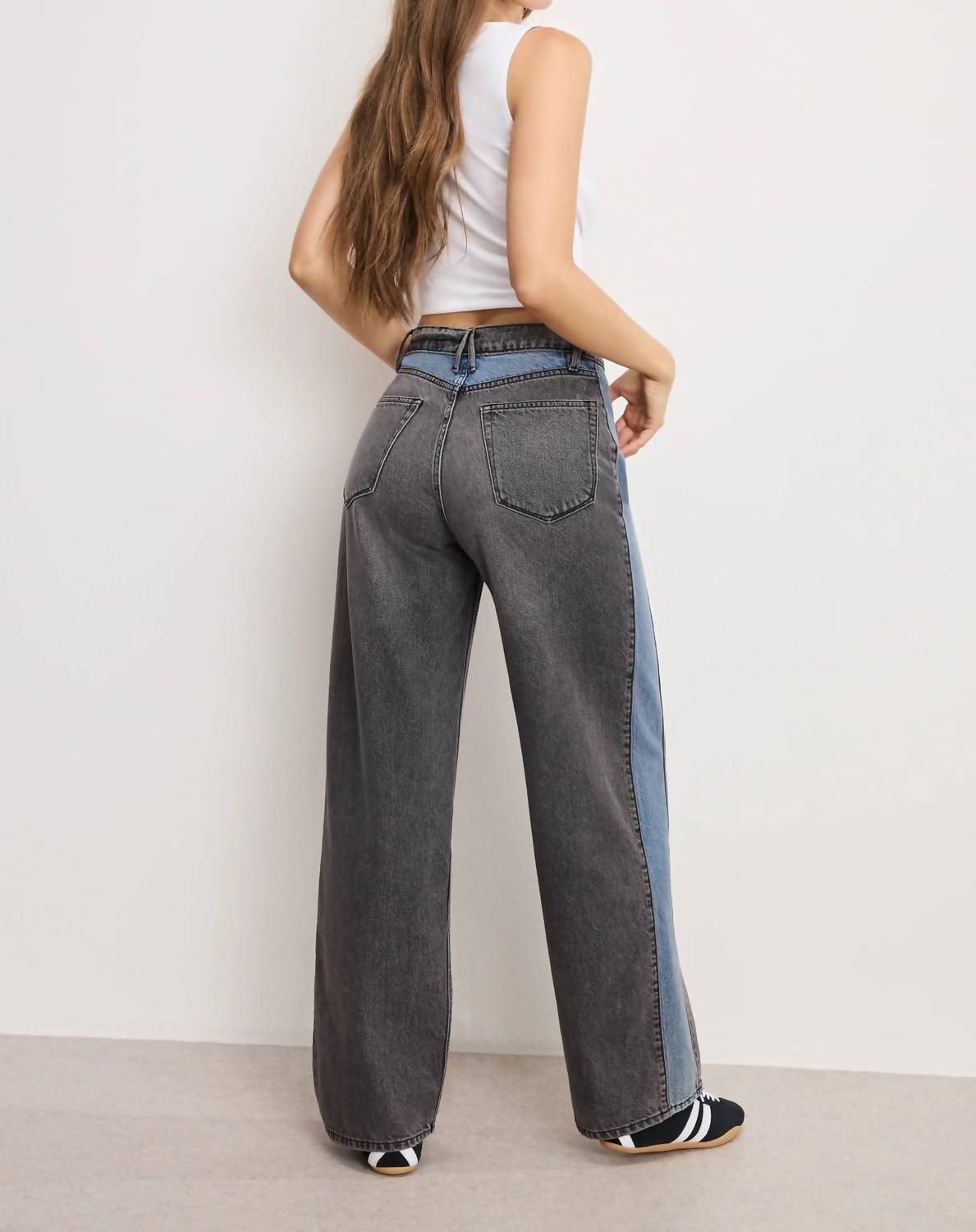Good American - Good Low Rise Baggy Jeans