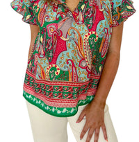 Joy Joy - Aelia Flutter Sleeves Top