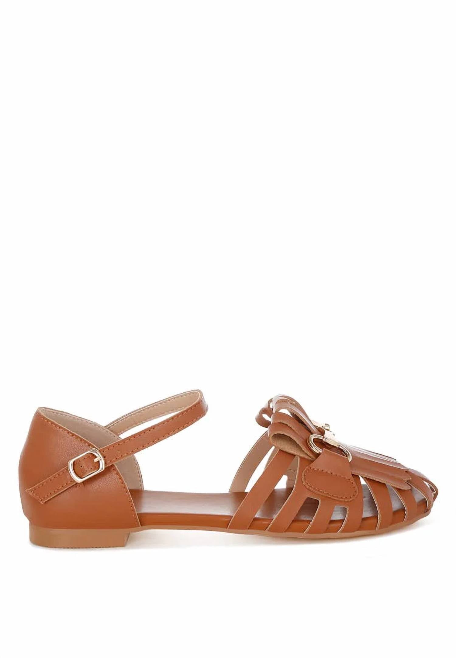 Rag Company - Women's Ramita Horsebit Fringe Flat Sandals
