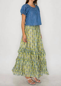 Meet Me In Santorini - Women's Helios Harvest Skirt