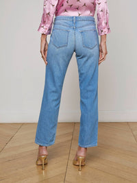 L'Agence - Nevia Slouchy Straight Leg Jeans