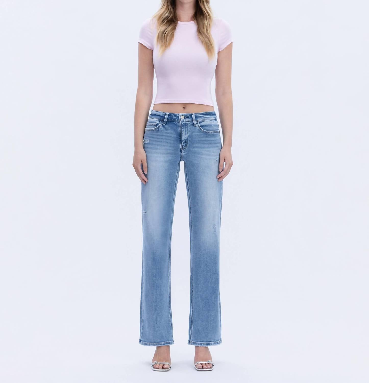 Lovervet - Aileeah Full Length Straight Leg Jeans
