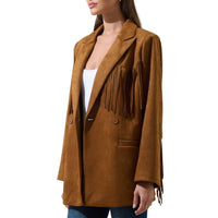 Sugarlips - Rufina Fringe Collared Jacket