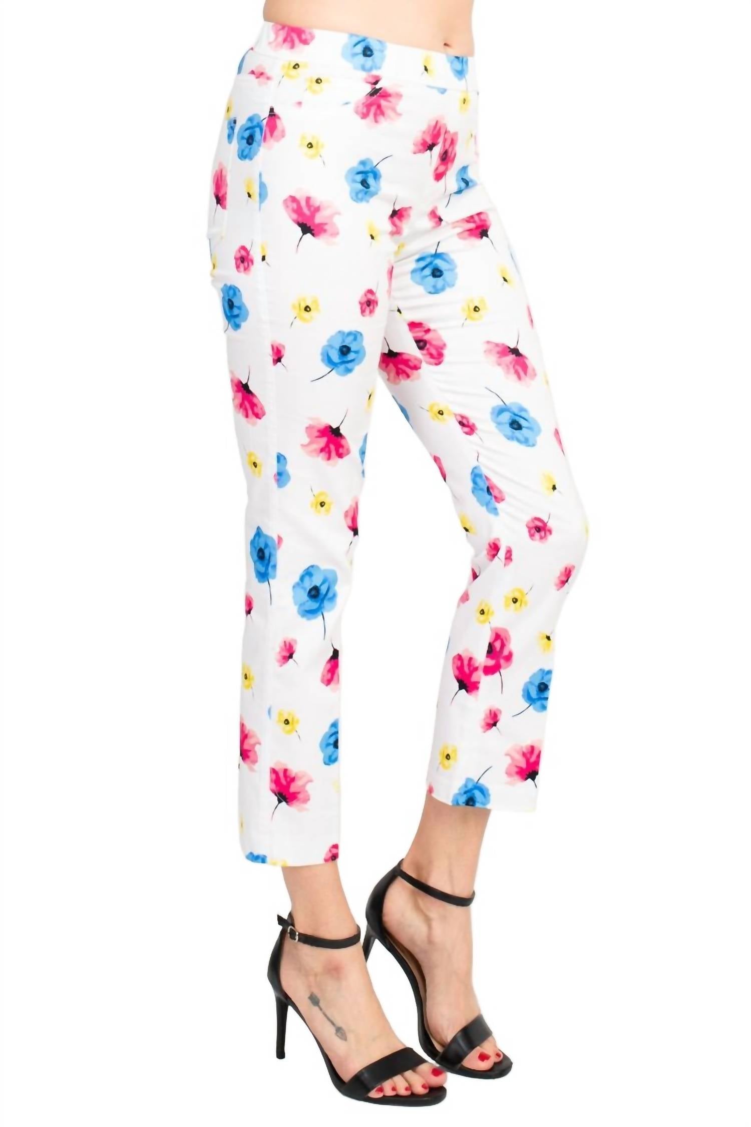Peace Of Cloth - Poppies Flower Pants