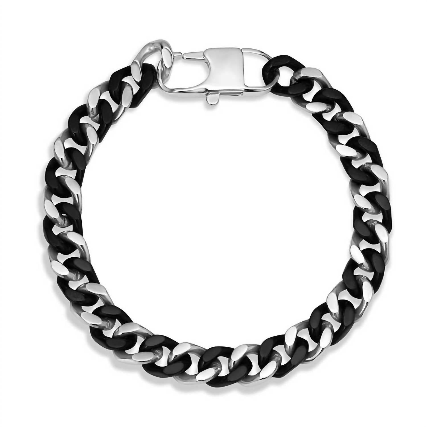 Montana Silversmiths - Men's Two Tone Cuban Link Chain Bracelet