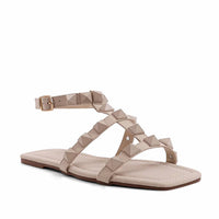 Shu Shop - Babe Studded Flats Sandal