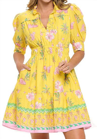 Aryeh - Angela Smocked Waist Dress
