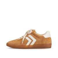 YELLOWBOX Women's Zera Lace-up Sneaker in sand - women's sneaker - detail view