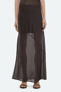 Helmut Lang - Layered Sheer Skirt