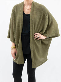 Wishlist - Women's Waffle Knit Cardigan