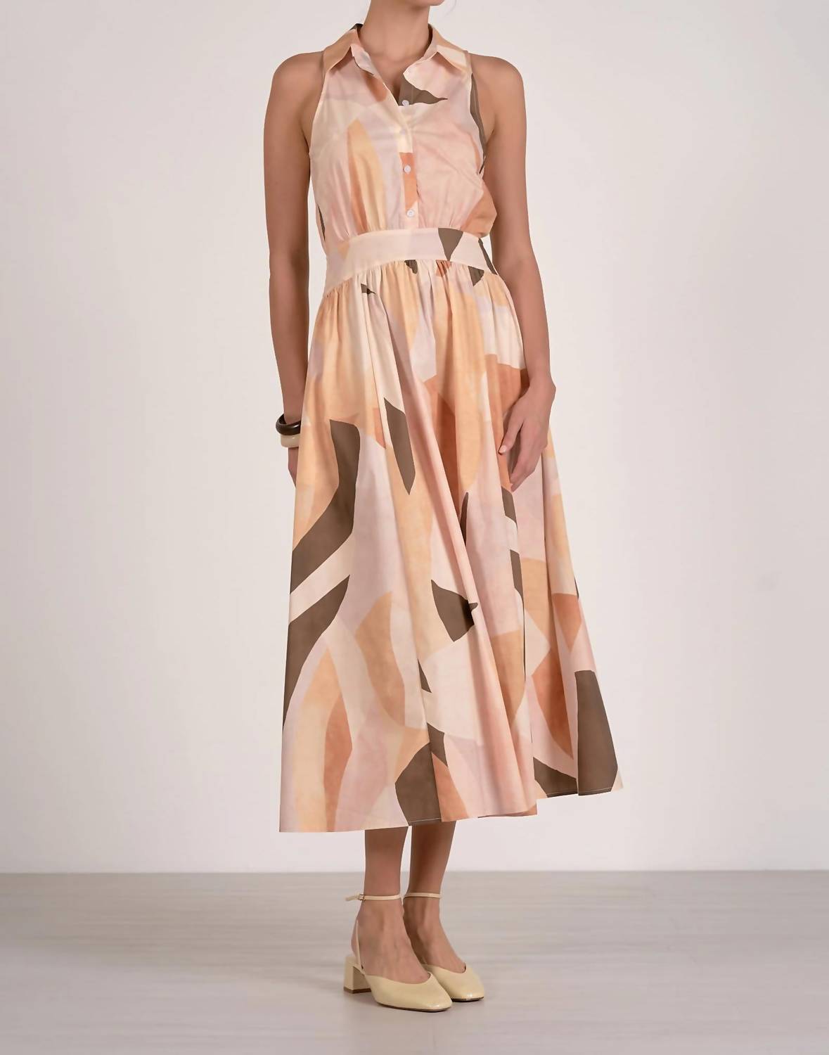 Elan - Collared Midi Dress