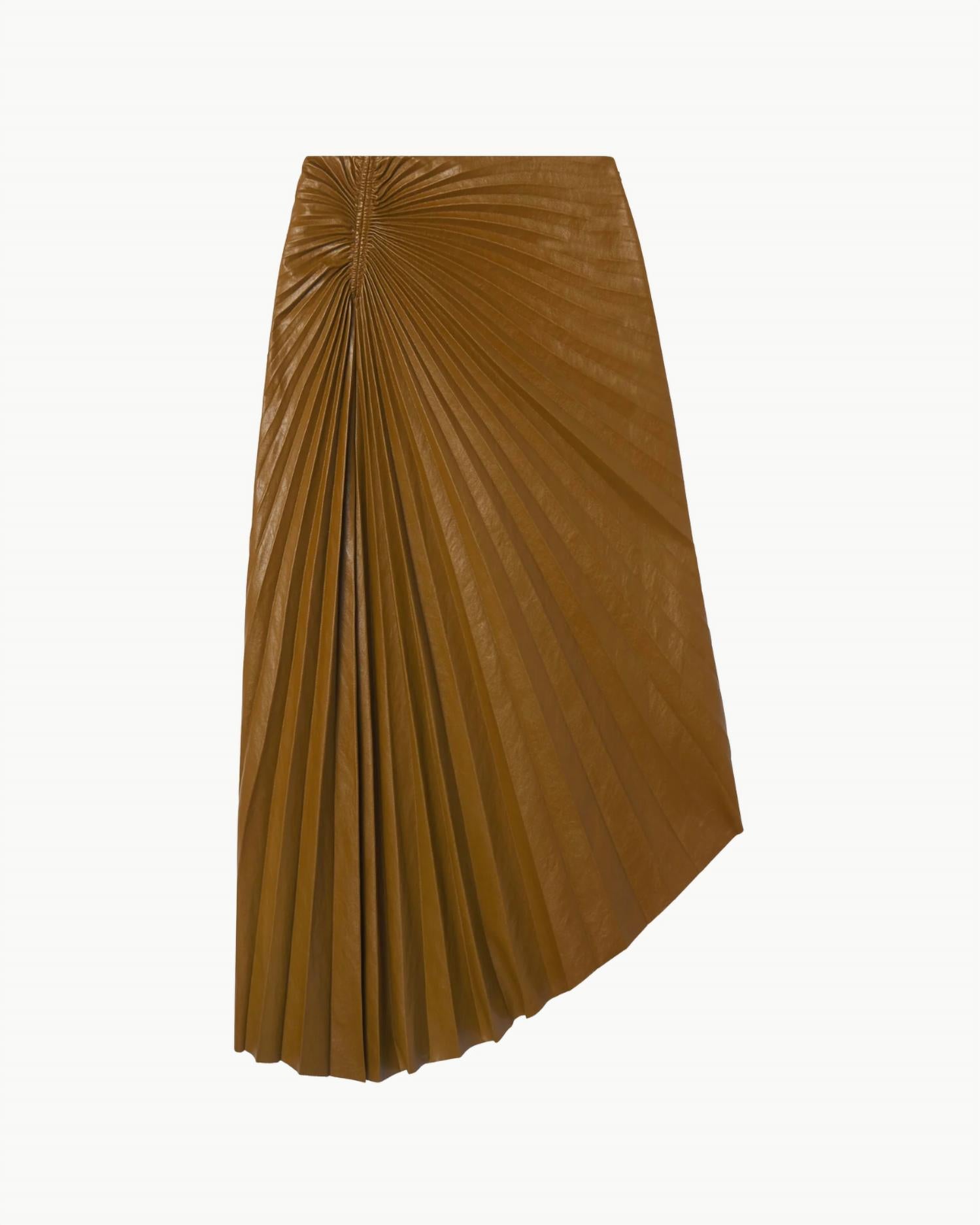 A.L.C. - Tracy Vegan Leather Maxi Skirt