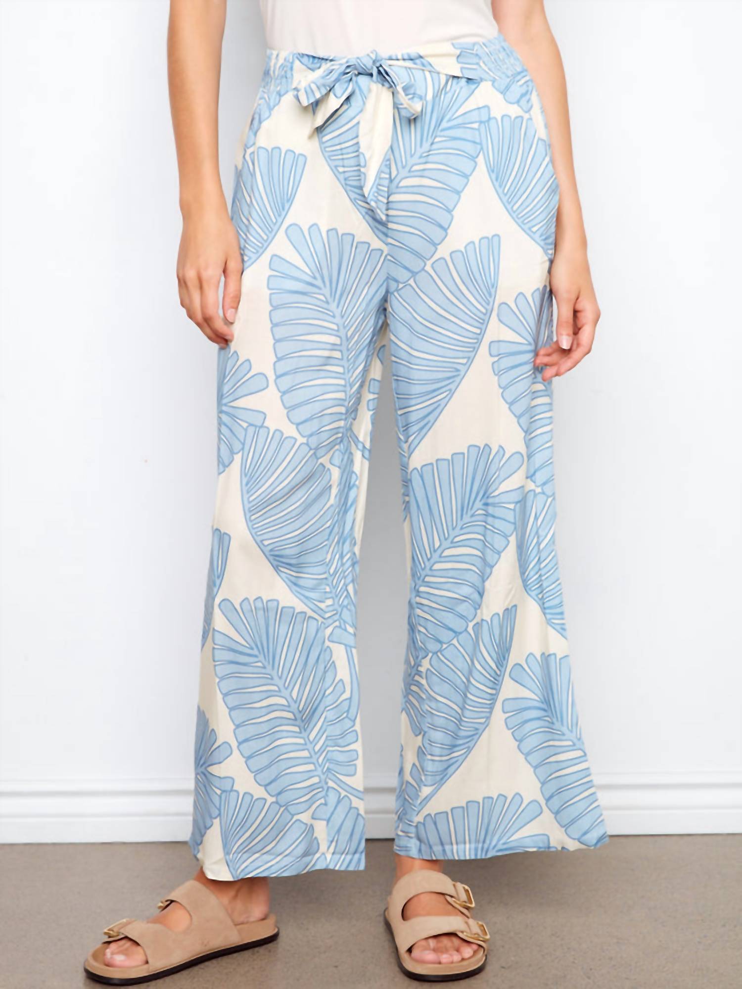Charlie B - Printed Wide Leg Pants