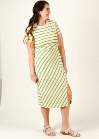 entro Greenfield Maxi Dress in yellow - women's dress - alternate view