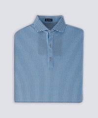 Turtleson - Men's Hayden Gingham Diamond Knit Polo Shirt