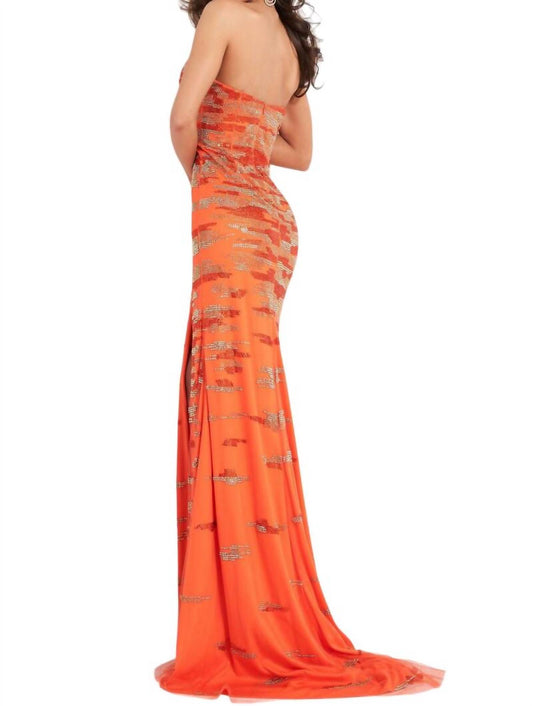 Jovani - Strapless Gown