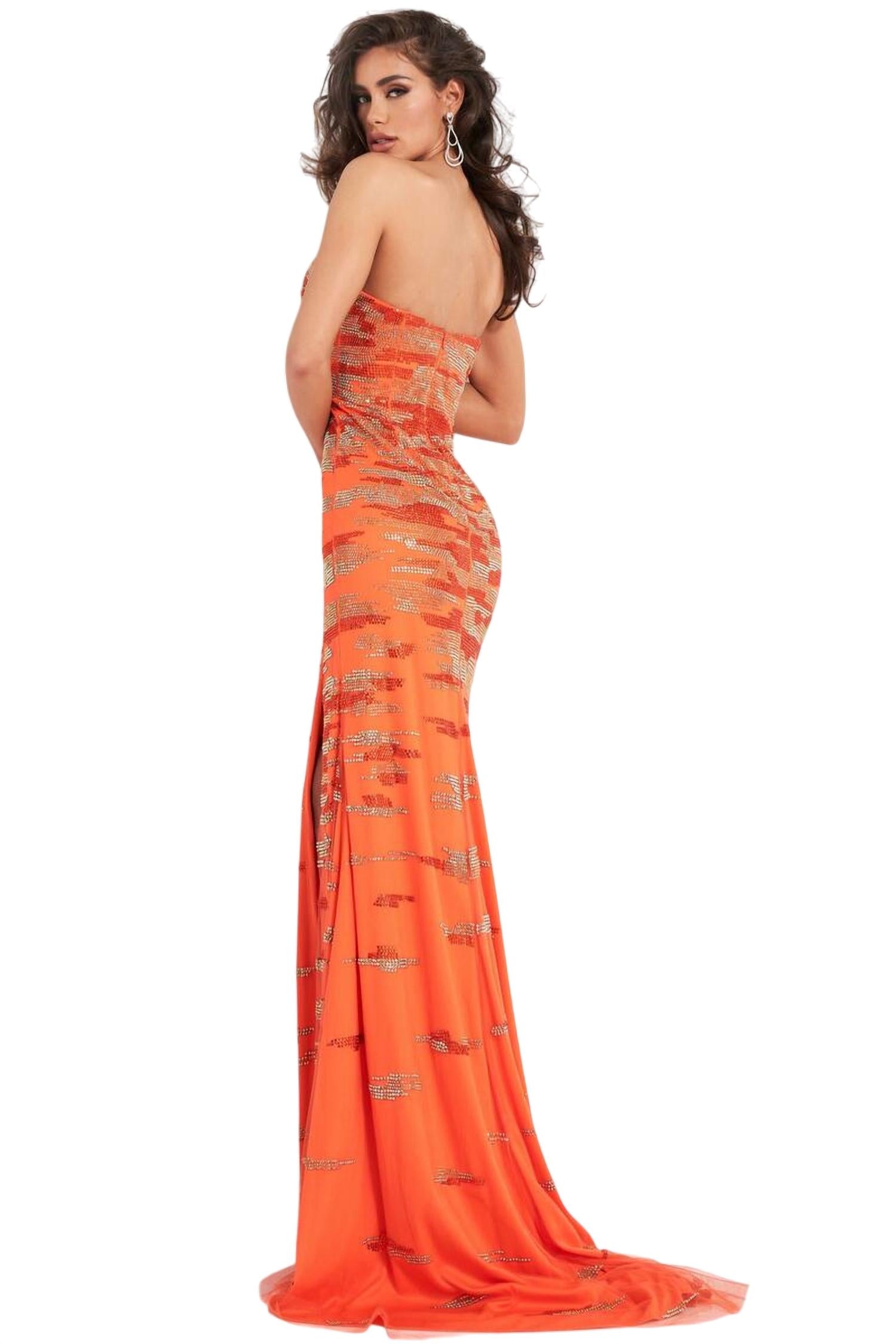 Jovani - Strapless Gown