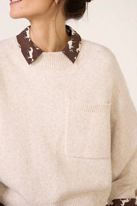 Sanctuary - One Pocket Crew Sweater
