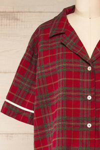 She + Sky - Women's Plaid Pajama Set