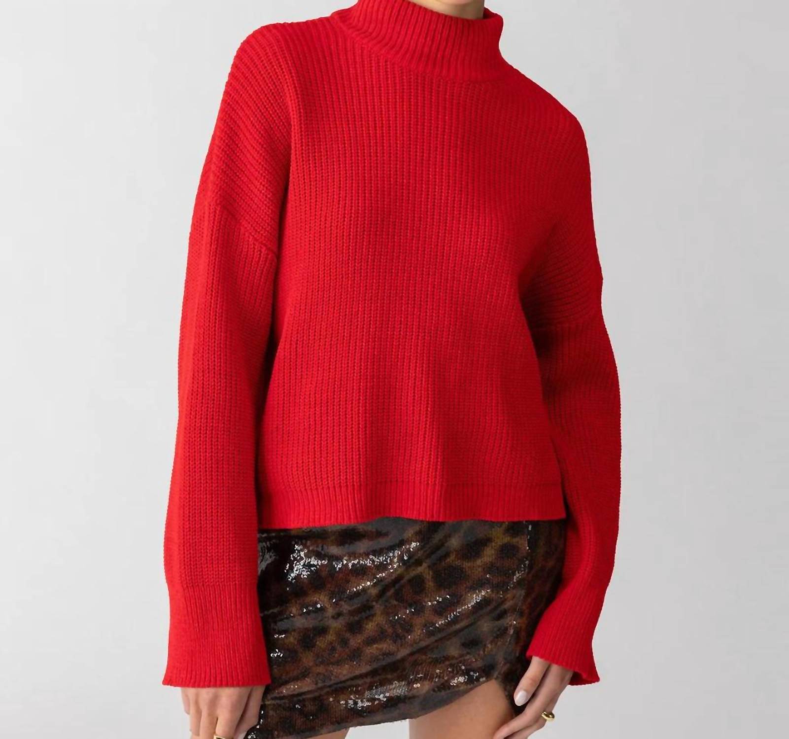 Sanctuary - Stay Cozy High Neck Sweater