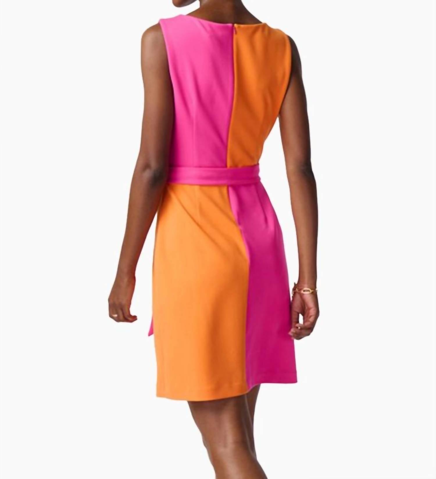 Joseph Ribkoff - Block Patterned Dress