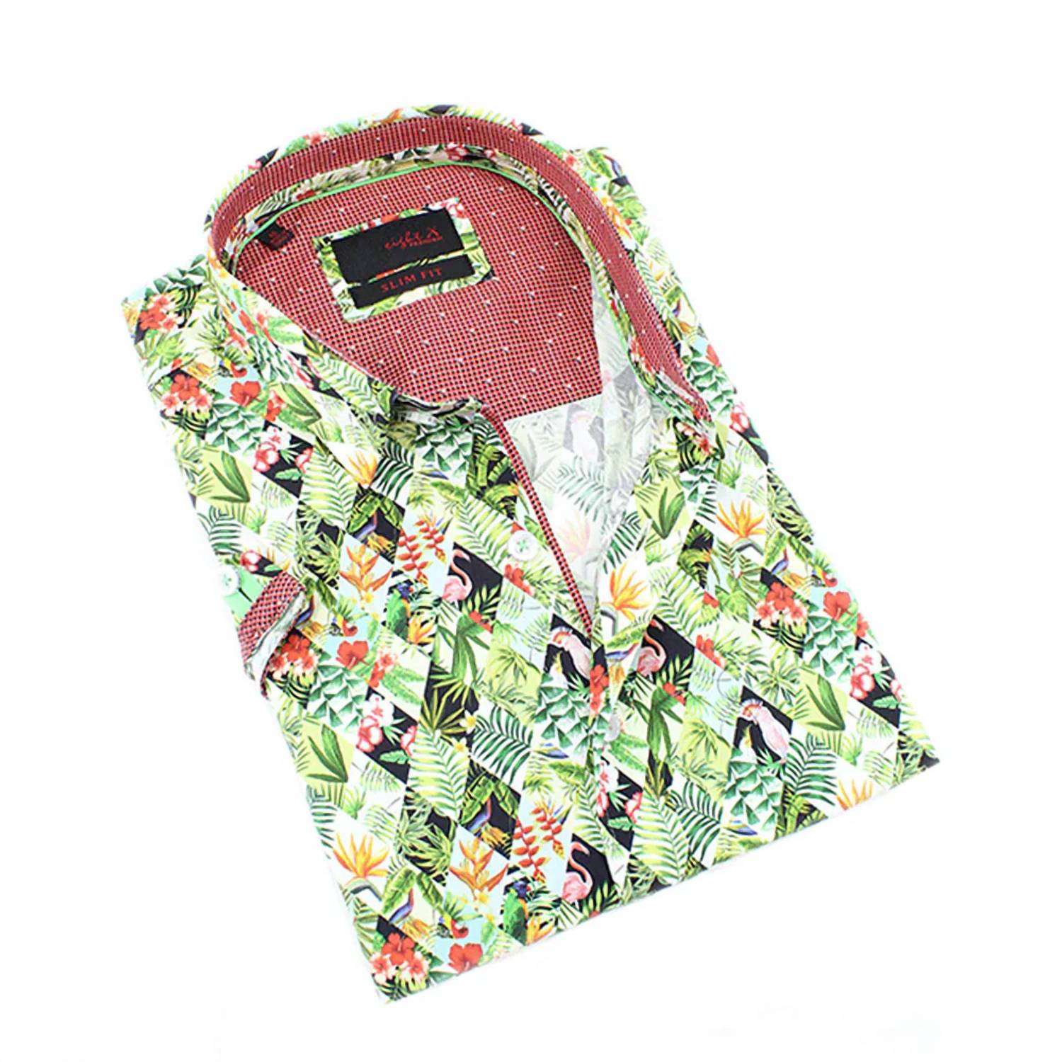Eight X - Diamond Palms Short Sleeve Shirt
