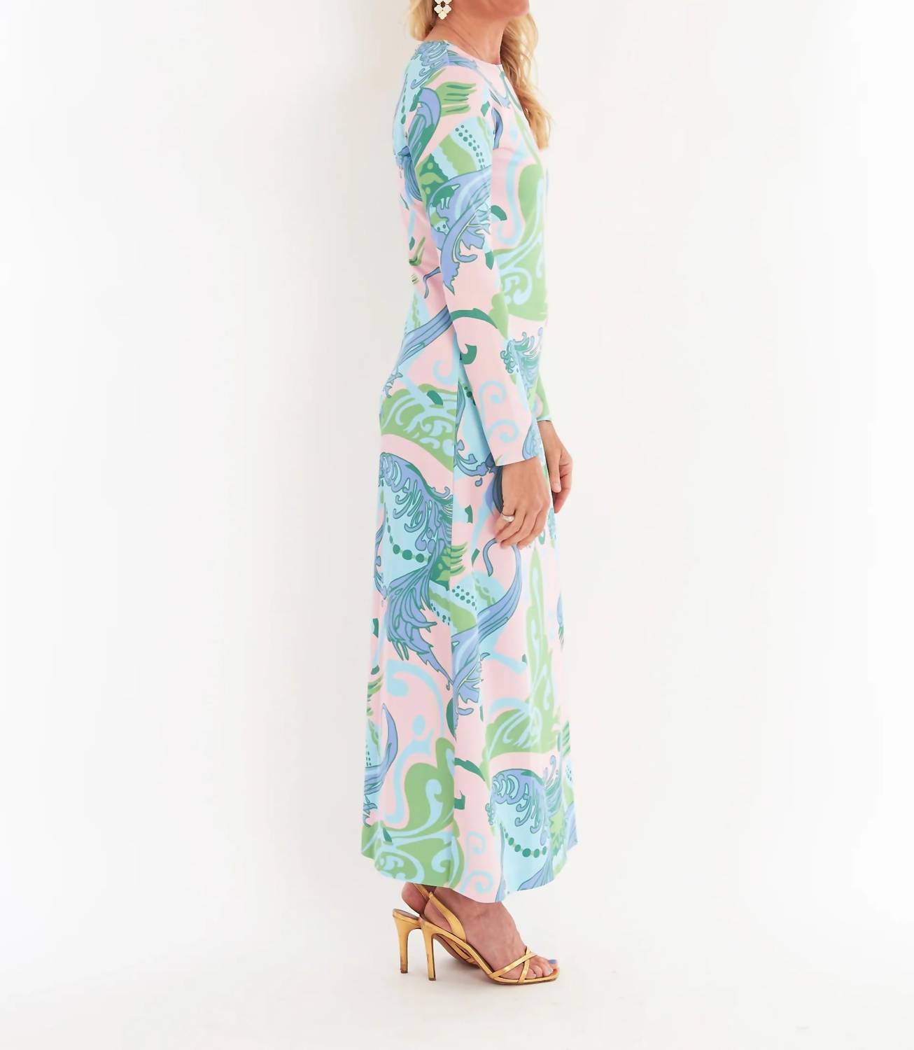 Ck Bradley - Ashton Long Sleeve Maxi Dress