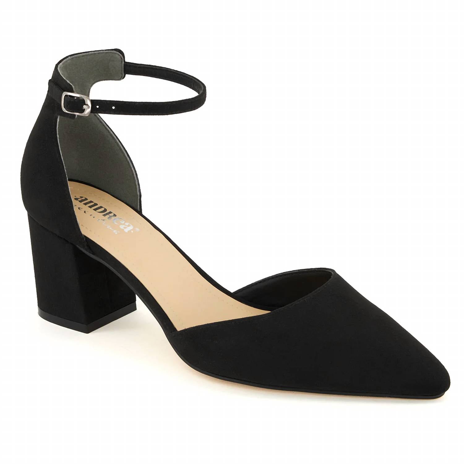 Andrea - Women's Ankle-strap Block Heel