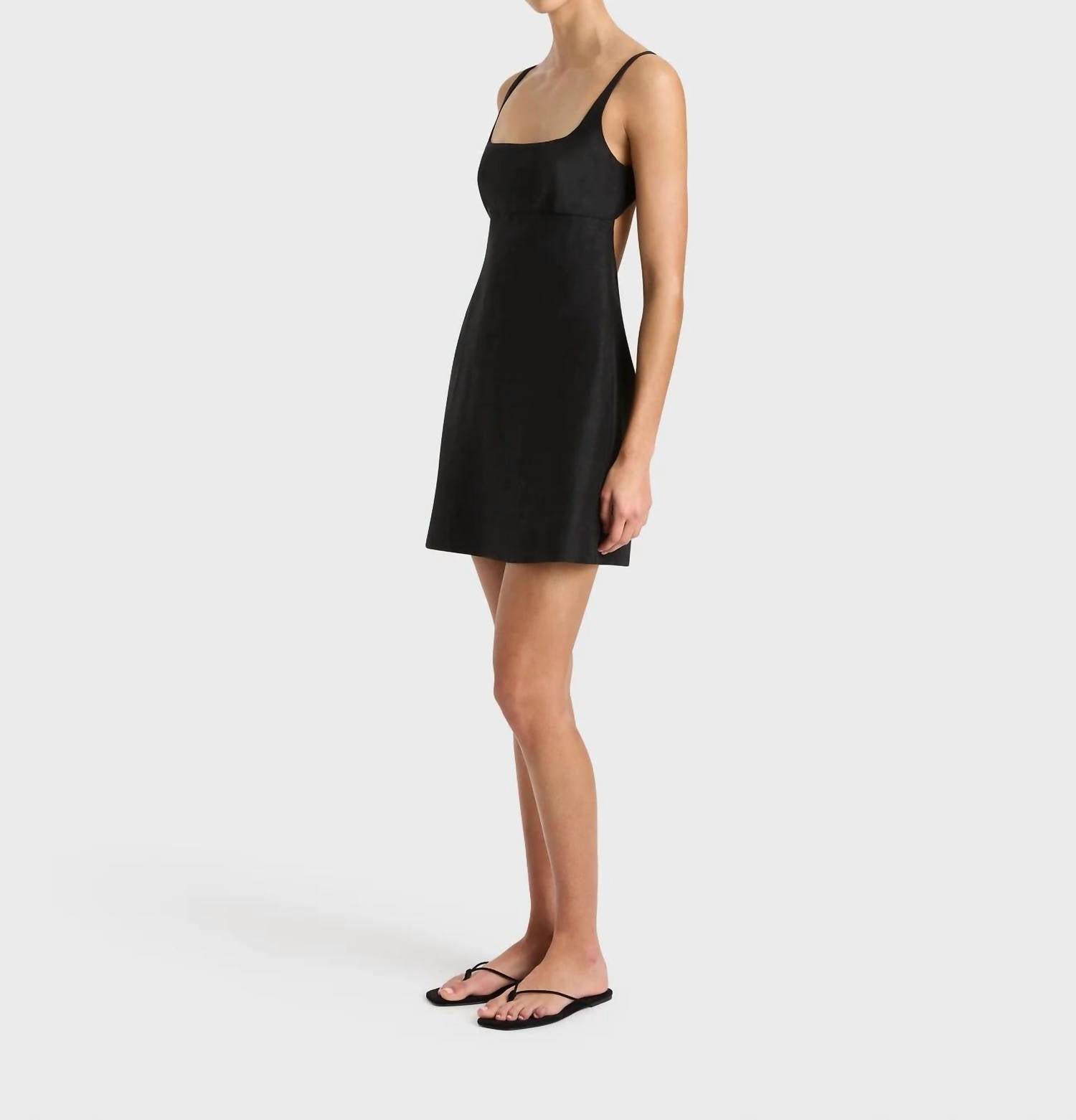 Bondi Born - Bormio Exposed Back Mini Dress