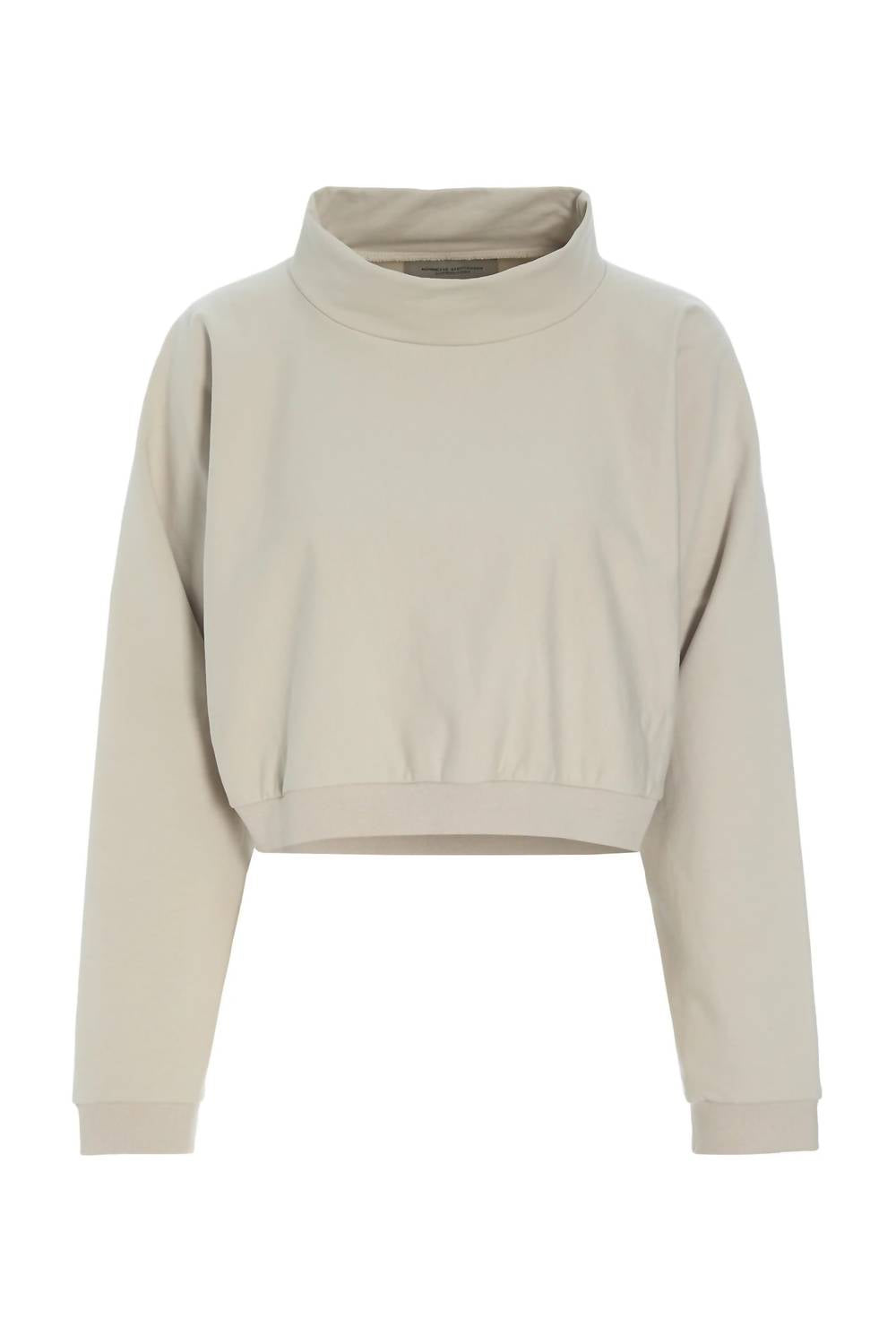 Henriette Steffensen - Knit Crop Pullover Sweatshirt